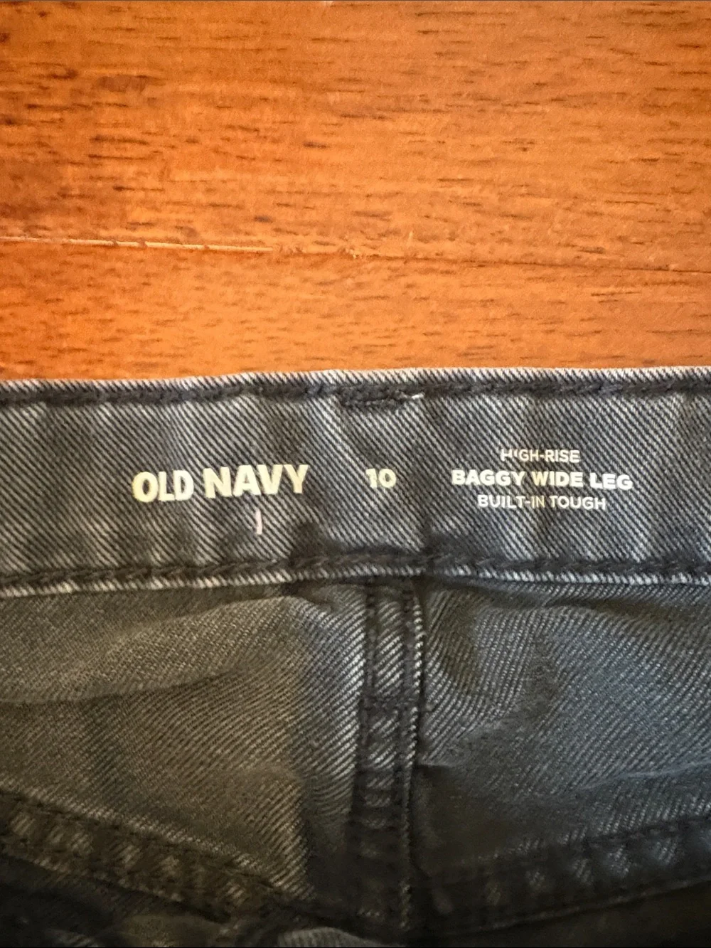 Old Navy Kids Gray Straight-Leg Jeans